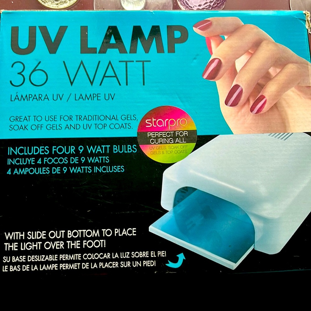 UV Lamp 36W by Cuccio Pro for nails.